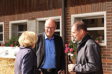 Markus Ritter, Esther Friedli und VMMO Präsident Hanspeter Egli
